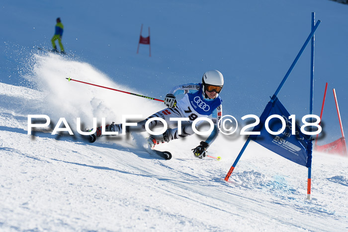 FIS Riesenslalom, Damen + Herren, Oberjoch, Bay. Jugendmeisterschaft, 14.02.2018