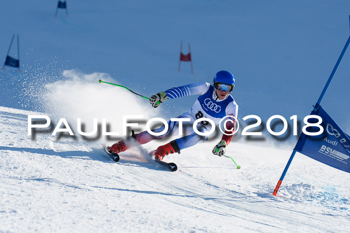 FIS Riesenslalom, Damen + Herren, Oberjoch, Bay. Jugendmeisterschaft, 14.02.2018