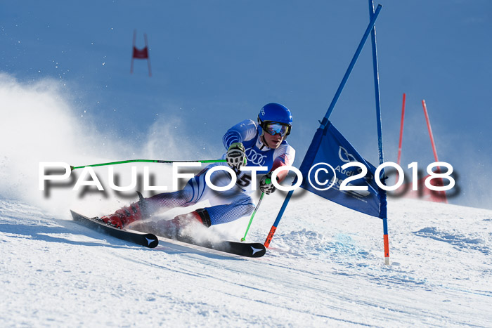 FIS Riesenslalom, Damen + Herren, Oberjoch, Bay. Jugendmeisterschaft, 14.02.2018