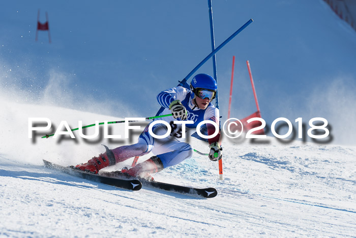 FIS Riesenslalom, Damen + Herren, Oberjoch, Bay. Jugendmeisterschaft, 14.02.2018