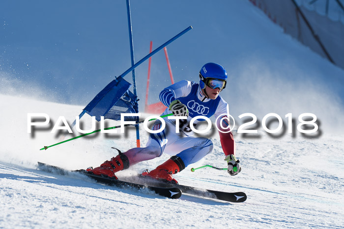 FIS Riesenslalom, Damen + Herren, Oberjoch, Bay. Jugendmeisterschaft, 14.02.2018