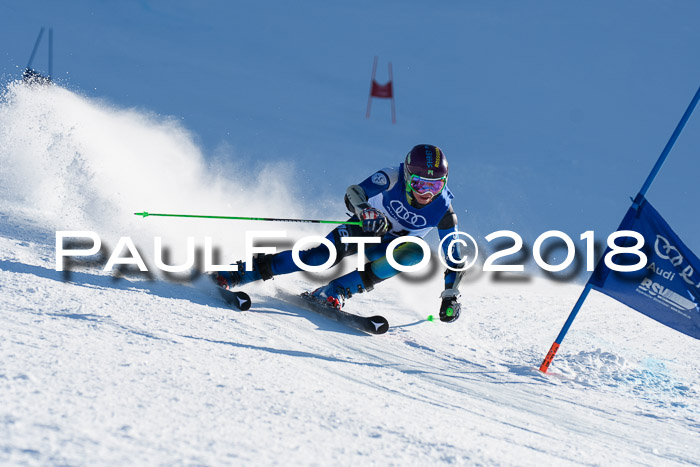 FIS Riesenslalom, Damen + Herren, Oberjoch, Bay. Jugendmeisterschaft, 14.02.2018