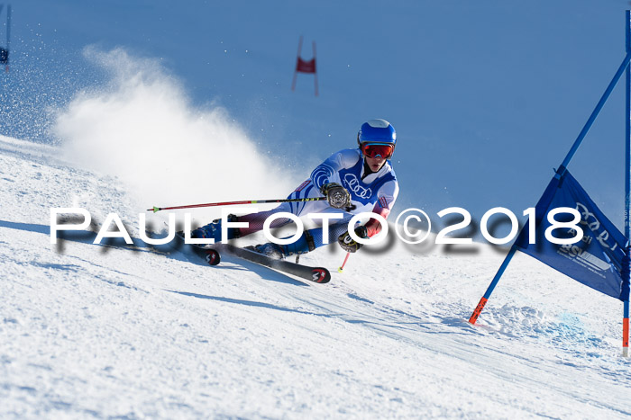 FIS Riesenslalom, Damen + Herren, Oberjoch, Bay. Jugendmeisterschaft, 14.02.2018