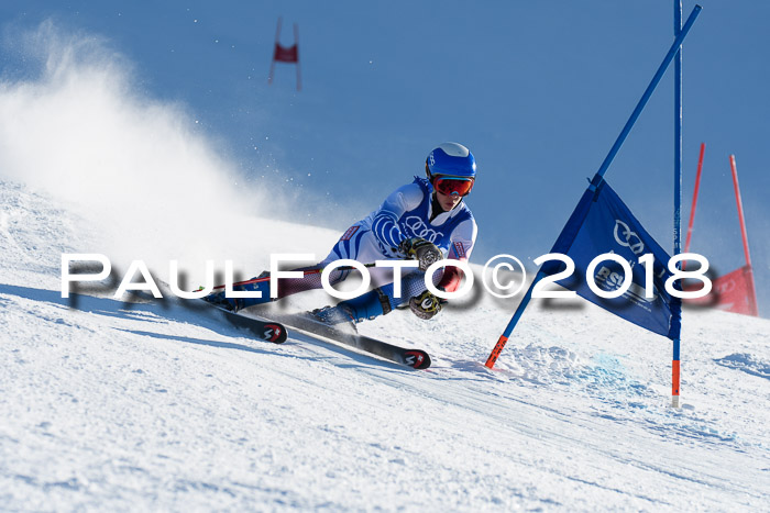 FIS Riesenslalom, Damen + Herren, Oberjoch, Bay. Jugendmeisterschaft, 14.02.2018