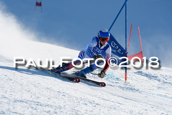 FIS Riesenslalom, Damen + Herren, Oberjoch, Bay. Jugendmeisterschaft, 14.02.2018