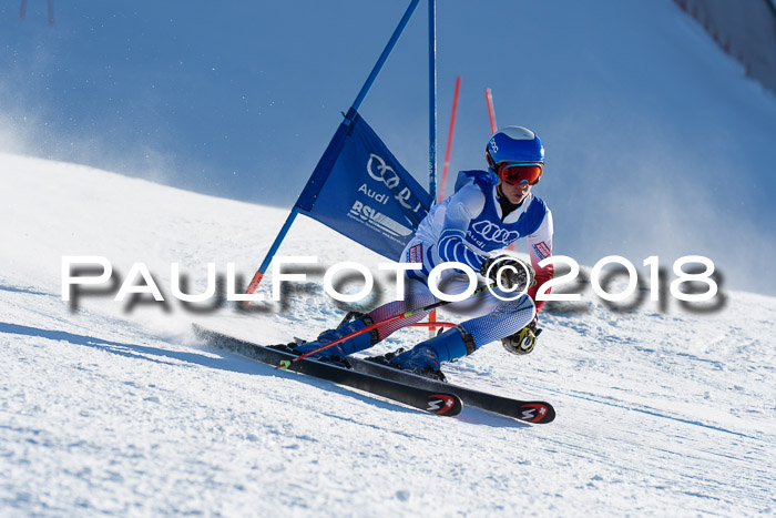 FIS Riesenslalom, Damen + Herren, Oberjoch, Bay. Jugendmeisterschaft, 14.02.2018