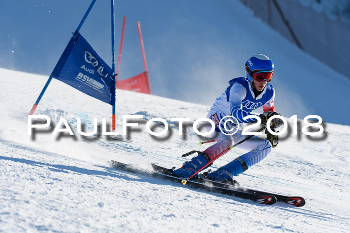 FIS Riesenslalom, Damen + Herren, Oberjoch, Bay. Jugendmeisterschaft, 14.02.2018