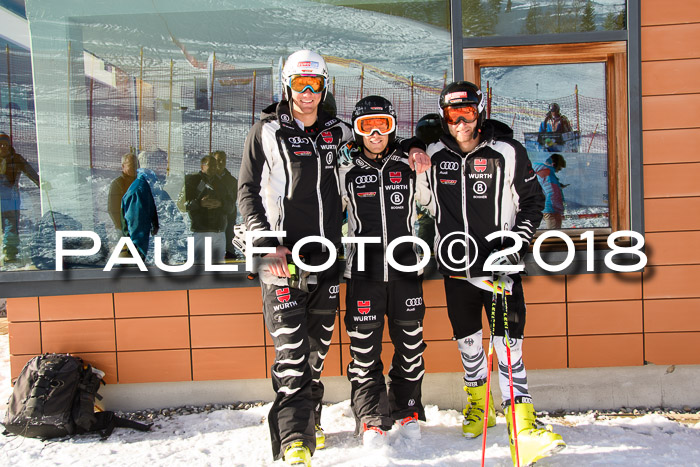 FIS Riesenslalom, Damen + Herren, Oberjoch, Bay. Jugendmeisterschaft, 14.02.2018