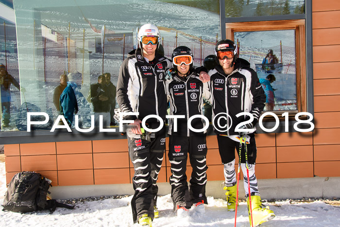 FIS Riesenslalom, Damen + Herren, Oberjoch, Bay. Jugendmeisterschaft, 14.02.2018