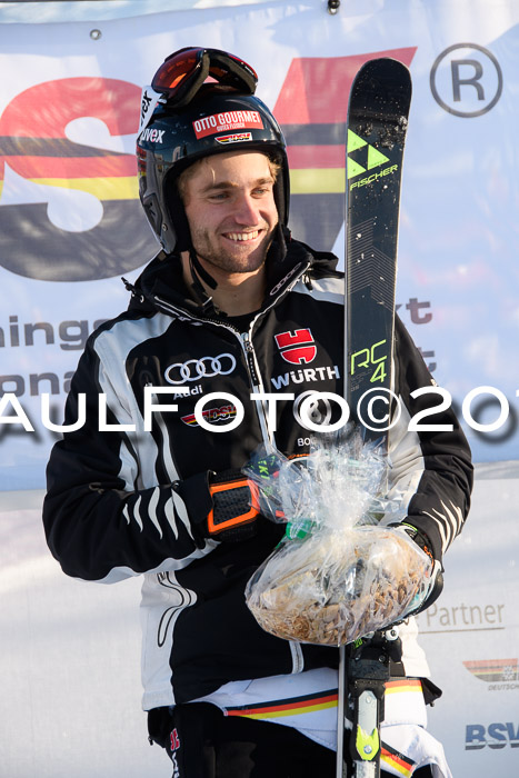 FIS Riesenslalom, Damen + Herren, Oberjoch, Bay. Jugendmeisterschaft, 14.02.2018