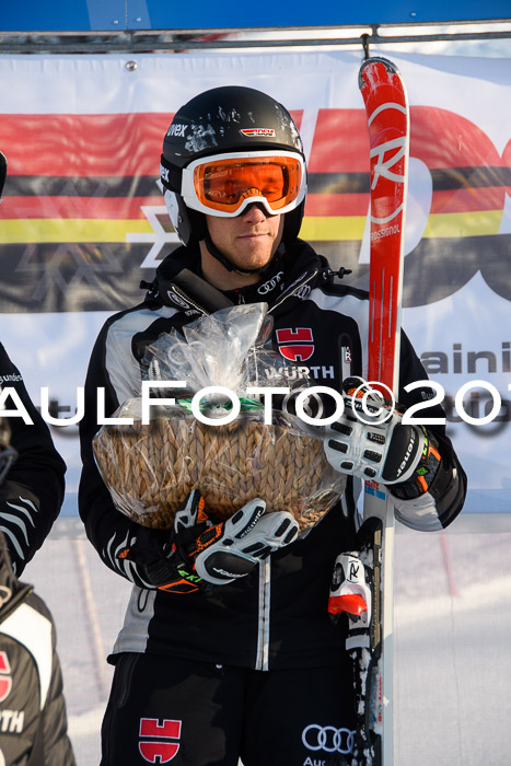 FIS Riesenslalom, Damen + Herren, Oberjoch, Bay. Jugendmeisterschaft, 14.02.2018