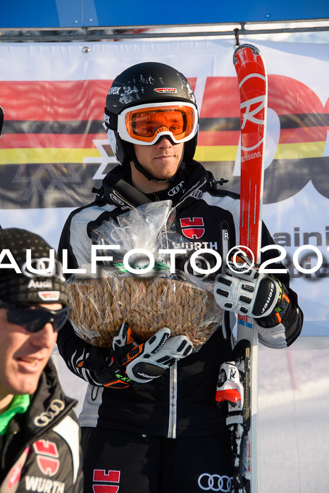 FIS Riesenslalom, Damen + Herren, Oberjoch, Bay. Jugendmeisterschaft, 14.02.2018