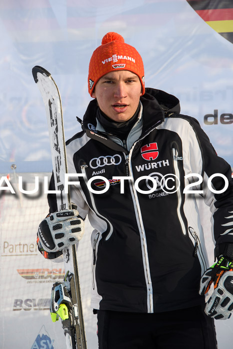 FIS Riesenslalom, Damen + Herren, Oberjoch, Bay. Jugendmeisterschaft, 14.02.2018