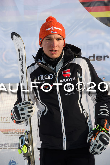 FIS Riesenslalom, Damen + Herren, Oberjoch, Bay. Jugendmeisterschaft, 14.02.2018