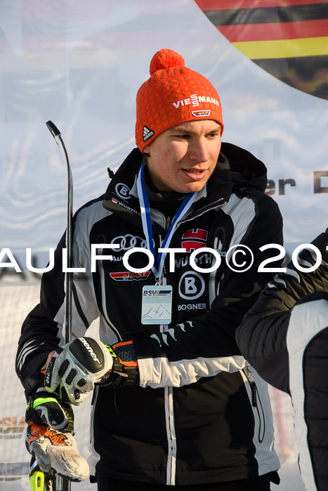 FIS Riesenslalom, Damen + Herren, Oberjoch, Bay. Jugendmeisterschaft, 14.02.2018