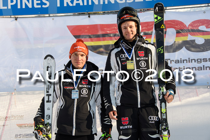 FIS Riesenslalom, Damen + Herren, Oberjoch, Bay. Jugendmeisterschaft, 14.02.2018