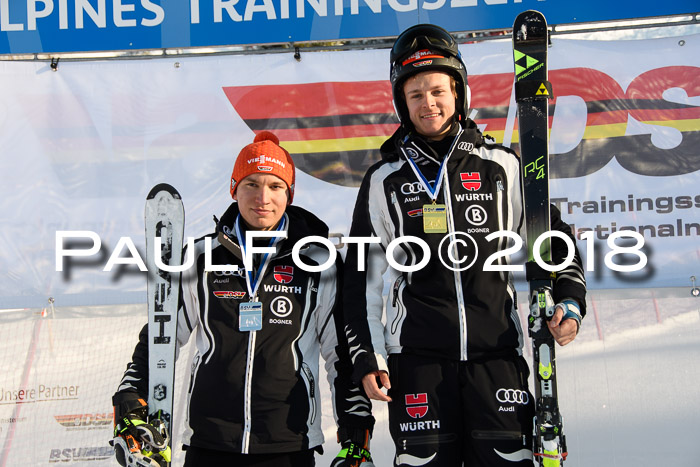 FIS Riesenslalom, Damen + Herren, Oberjoch, Bay. Jugendmeisterschaft, 14.02.2018