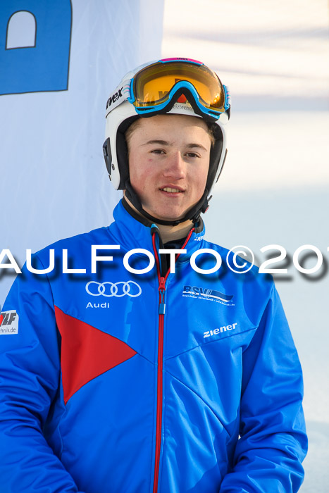 FIS Riesenslalom, Damen + Herren, Oberjoch, Bay. Jugendmeisterschaft, 14.02.2018