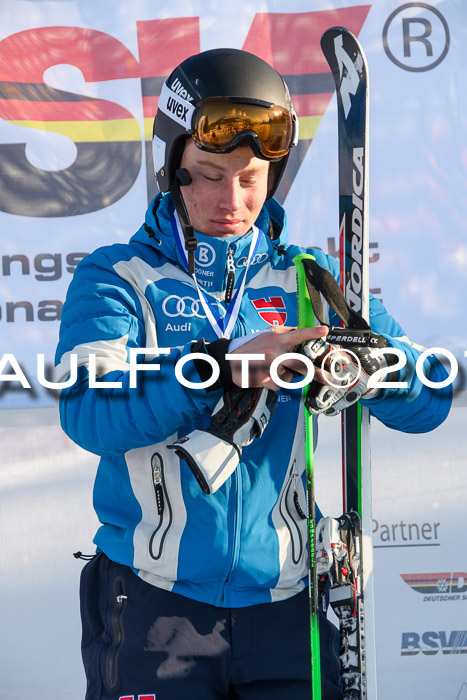 FIS Riesenslalom, Damen + Herren, Oberjoch, Bay. Jugendmeisterschaft, 14.02.2018