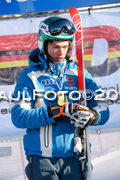 FIS Riesenslalom, Damen + Herren, Oberjoch, Bay. Jugendmeisterschaft, 14.02.2018