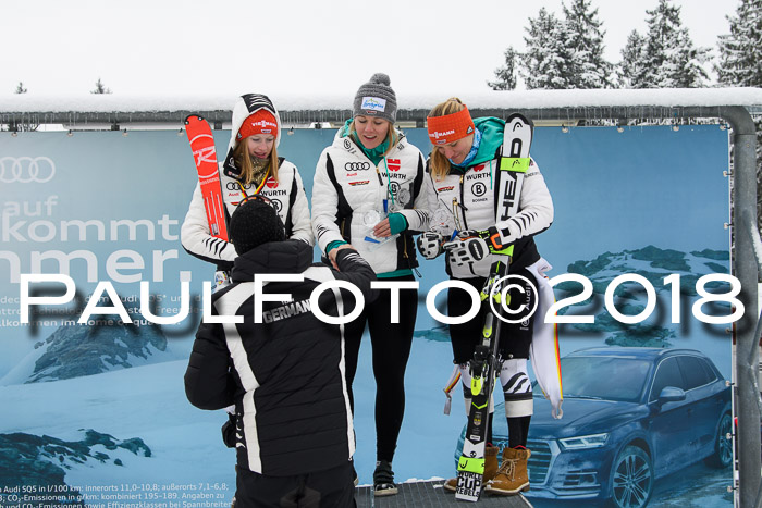 Int. FIS Rennen + NJC Damen, SG, Götschen, 22.02.2018