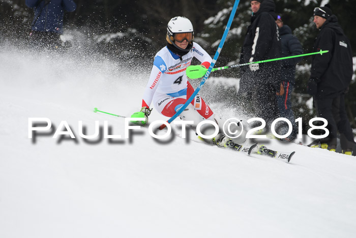 FIS Slalom Damen + Herren 23.02.2018