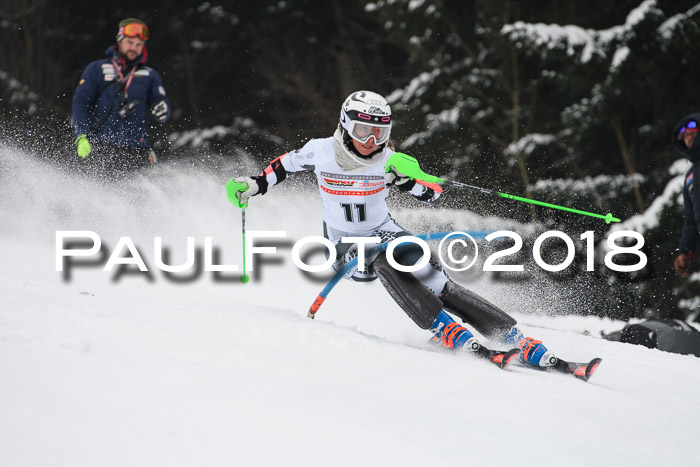 FIS Slalom Damen + Herren 23.02.2018