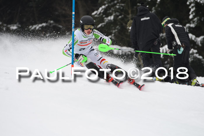 FIS Slalom Damen + Herren 23.02.2018