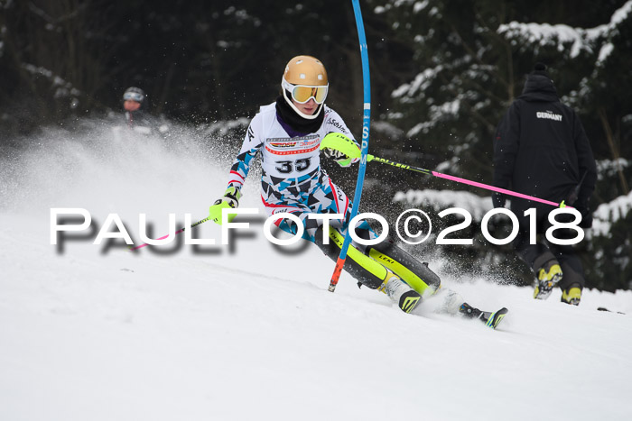 FIS Slalom Damen + Herren 23.02.2018