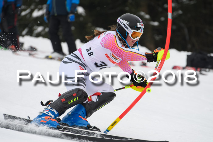 FIS Slalom Damen + Herren 23.02.2018