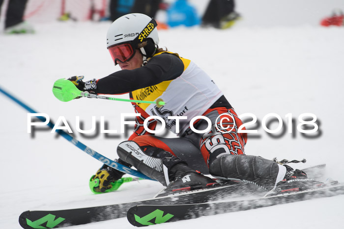 FIS Slalom Damen + Herren 23.02.2018