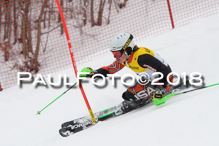 FIS Slalom Damen + Herren 23.02.2018