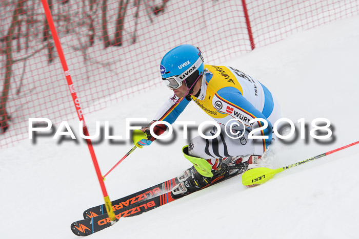 FIS Slalom Damen + Herren 23.02.2018