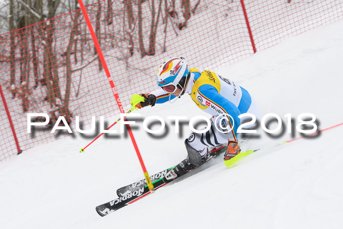 FIS Slalom Damen + Herren 23.02.2018