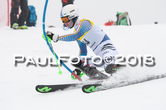 FIS Slalom Damen + Herren 23.02.2018