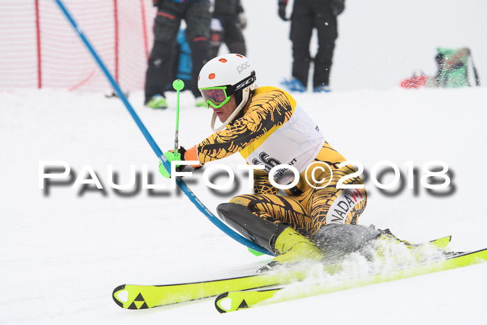 FIS Slalom Damen + Herren 23.02.2018