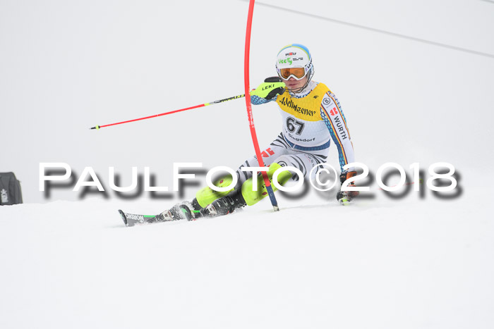 FIS Slalom Damen + Herren 23.02.2018