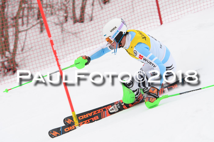 FIS Slalom Damen + Herren 23.02.2018