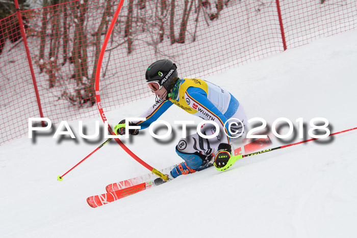 FIS Slalom Damen + Herren 23.02.2018