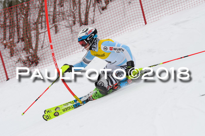 FIS Slalom Damen + Herren 23.02.2018