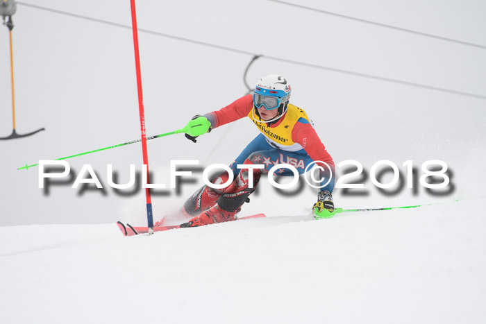 FIS Slalom Damen + Herren 23.02.2018