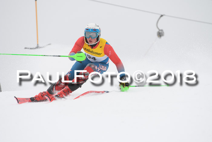 FIS Slalom Damen + Herren 23.02.2018