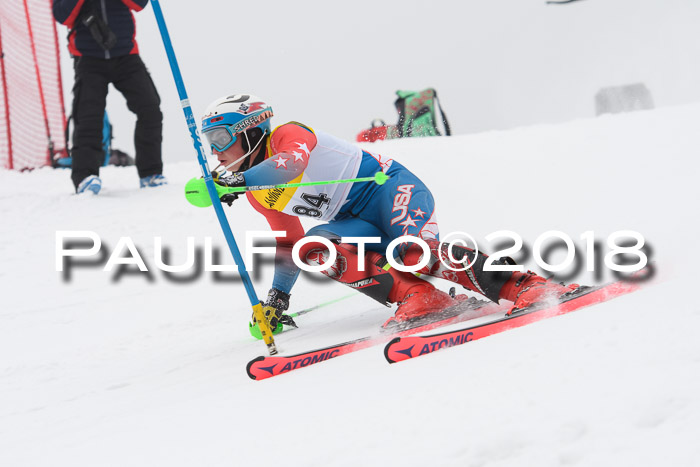 FIS Slalom Damen + Herren 23.02.2018