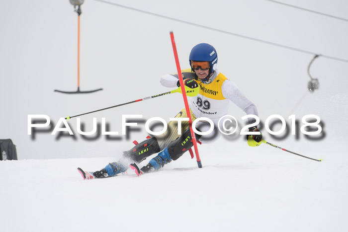 FIS Slalom Damen + Herren 23.02.2018