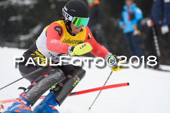 FIS Slalom Damen + Herren 23.02.2018