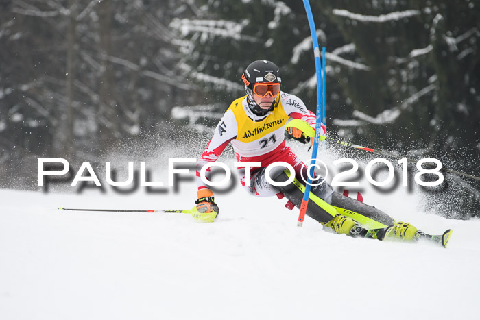 FIS Slalom Damen + Herren 23.02.2018