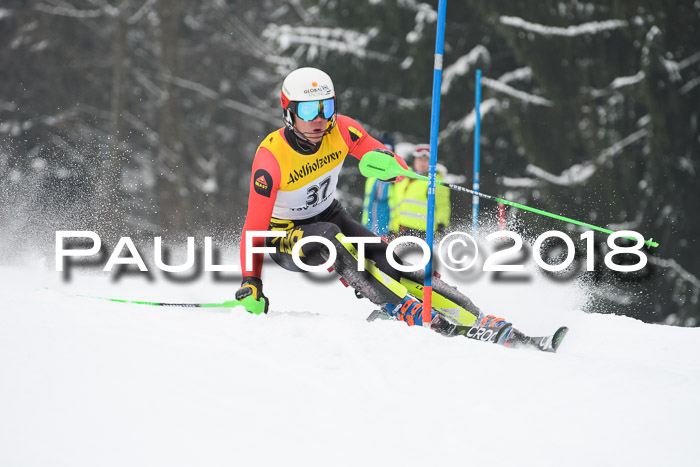 FIS Slalom Damen + Herren 23.02.2018