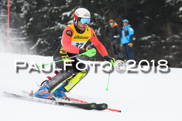 FIS Slalom Damen + Herren 23.02.2018