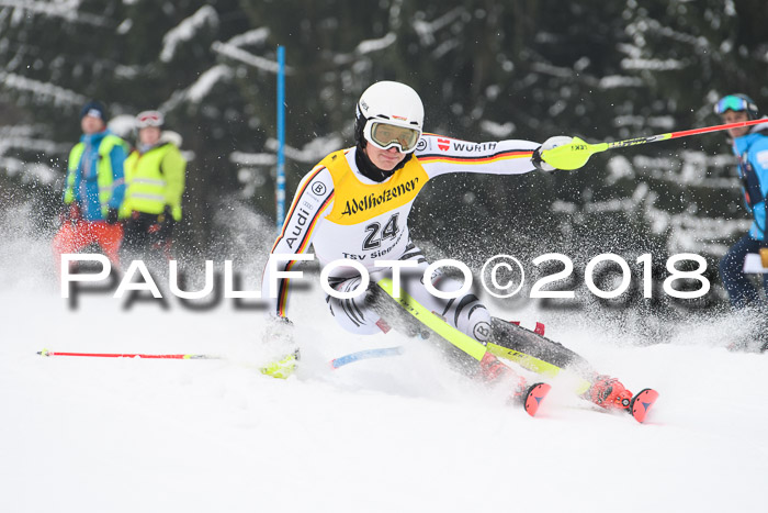 FIS Slalom Damen + Herren 23.02.2018