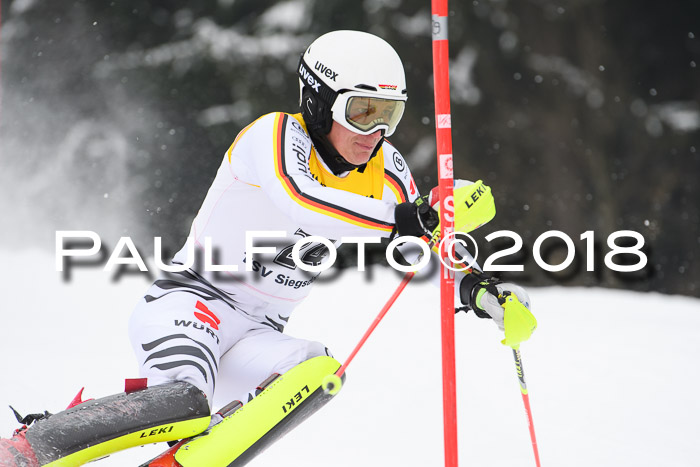 FIS Slalom Damen + Herren 23.02.2018